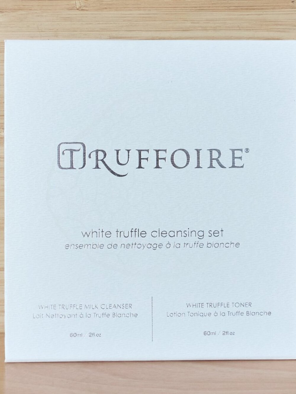 Truffoire White Truffle Cleansing Set White Truffle Milk Cleanser Toner